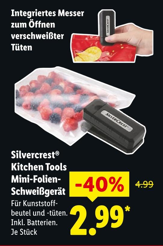 Kitchen Tools Mini-Folien-Schweißgerät