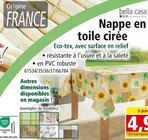 Promo Nappe en toile cirée à 4,99 € dans le catalogue Norma à Raon-sur-Plaine