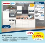 Einbauküche Angebote von Nobilia bei ROLLER Stuttgart für 2.799,00 €