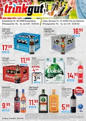 Trinkgut Discounter Prospekt der aktuellen Woche mit 4 Seiten, gültig von 24.08.2026 bis 29.08.2026, in Aschau und Umgebung Aktueller Trinkgut Discounter Prospekt in Aschau und Umgebung, "Aktuelle Angebote" mit 4 Seiten, 24.08.2026 - 29.08.2026
