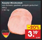 Kasseler-Minutensteak im Angebot bei Netto Marken-Discount in Ibbenbüren Kasseler-Minutensteak Angebote bei Netto Marken-Discount Ibbenbüren für 3,19 €