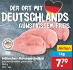 Aktuelles Hähnchen-Minutenschnitzel Angebot bei Netto Marken-Discount in Dortmund ab 7,79 €