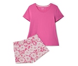 Tchibo im Supermarkt - Shorty-Pyjama-Set, pink Angebot im Prospekt Shorty-Pyjama-Set, pink bei Tchibo im Supermarkt im Prospekt "" für 17,99 €