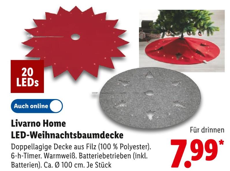 LED-Weihnachtsbaumdecke