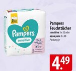 Feuchttücher Sensitive Angebote von Pampers bei famila Nordost Pinneberg für 4,49 €
