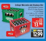 Aktuelle Bier Angebote bei Marktkauf in Schwabach Aktuelles Weissbräu oder Brauhaus Bier Angebot bei Marktkauf in Schwabach ab 12,99 €