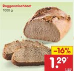 Roggenmischbrot Angebote bei Netto Marken-Discount Mainz für 1,29 €