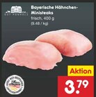 Netto Marken-Discount Uehlfeld - Bayerische Hähnchen-Ministeaks Angebot im Prospekt Bayerische Hähnchen-Ministeaks bei Netto Marken-Discount im Uehlfeld Prospekt für 3,79 €