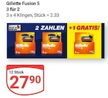 Fusion 5 im Angebot bei GLOBUS in Maintal Fusion 5 Angebote von Gillette bei GLOBUS Maintal für 27,90 €
