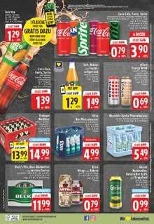 Bier im aktuellen EDEKA Prospekt (Ahlen) Bier im EDEKA Prospekt "Aktuelle Angebote" mit 26 Seiten (Ahlen)