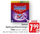 Spülmaschinenreiniger Tabs Angebote von Somat bei E center Waiblingen für 7,99 €