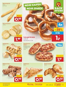 Brot im Netto Marken-Discount Prospekt "Aktuelle Angebote" mit 56 Seiten (Reutlingen)