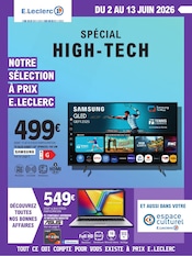 Télévision en promo dans le catalogue E.Leclerc à la page 1