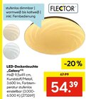 LED-Deckenleuchte Galaxy von Flector im aktuellen Hellweg Prospekt