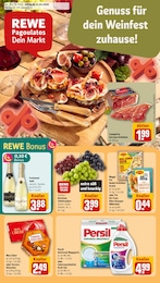 REWE Prospekt für München mit 16 Seiten REWE Prospekt "Dein Markt" für München, 16 Seiten, 12.10.2026 - 17.10.2026