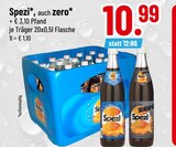 Spezi oder zero von Spezi im aktuellen Trinkgut Prospekt für 10,99 €