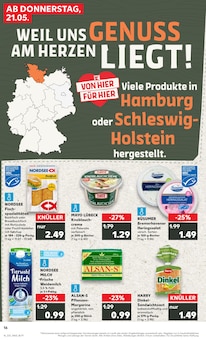 Margarine im aktuellen Kaufland Prospekt (Hamburg) Margarine im Kaufland Prospekt "Hier bin ich richtig" mit 56 Seiten (Hamburg)