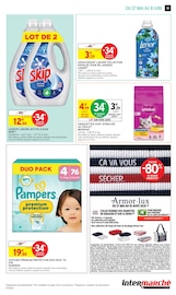 Couches Angebote im Prospekt "34% EN AVANTAGE CARTE SUR UNE SÉLECTION DE PRODUITS" von Intermarché Couches Angebote im Prospekt "34% EN AVANTAGE CARTE SUR UNE SÉLECTION DE PRODUITS" von Intermarché auf Seite 19