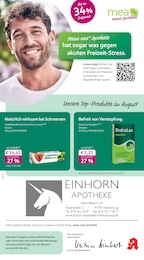 mea - meine apotheke Prospekt für Weißenburg mit 4 Seiten mea - meine apotheke Prospekt für Weißenburg: "Unsere August-Angebote", 4 Seiten, 01.08.2026 - 31.08.2026
