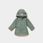 Parka imperméable déperlante fourrée vert kaki bébé garçon dans le catalogue La Halle