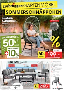 Fernsehsessel im aktuellen Zurbrüggen Prospekt (Bottrop) Fernsehsessel im Zurbrüggen Prospekt "GARTENMÖBEL SOMMERSCHNÄPPCHEN" mit 8 Seiten (Bottrop)