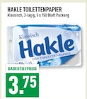 Toilettenpapier im Angebot bei Marktkauf in Münster Toilettenpapier Angebote von Hakle bei Marktkauf Münster für 3,75 €