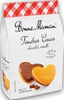 Tendres cœurs nappés chocolat x9 - BONNE MAMAN à 1,94 € dans le catalogue Intermarché Super
