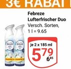 Aktuelles Lufterfrischer Duo Angebot bei GLOBUS in Mannheim ab 5,79 €