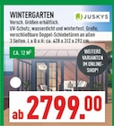 Wintergarten im Angebot bei Marktkauf in Haltern am See Wintergarten Angebote von Juskys bei Marktkauf Haltern am See für 2.799,00 €
