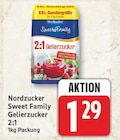 Sweet Family Gelierzucker 2:1 von Nordzucker im aktuellen EDEKA Prospekt
