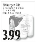 Pils Angebote von Bitburger bei EDEKA Hückelhoven für 3,99 €