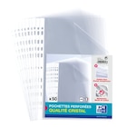 Lot de 50 pochettes perforées - OXFORD - Carrefour Lot de 50 pochettes perforées - OXFORD à 1,89 € dans le catalogue Carrefour