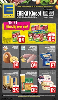 Aktueller EDEKA Prospekt für Neubrunn mit  Seiten