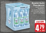 Aktuelle Mineralwasser Angebote bei EDEKA in Duisburg Aktuelles Mineralwasser Angebot bei EDEKA in Duisburg ab 4,79 €