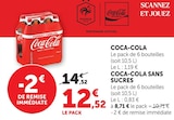 Coca-Cola - U Express à Versailles Coca-Cola en promo chez U Express Versailles à 8,71 €