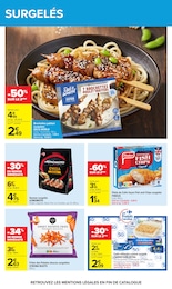Offre Poisson pané surgelé dans le catalogue Carrefour du moment à la page 36