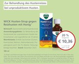 WICK Husten-Sirup bei LINDA Premiumapotheke im Castrop-Rauxel Prospekt für 10,36 €