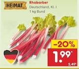 Rhabarber im Angebot bei Netto Marken-Discount in Aachen Rhabarber Angebote von HEIMAT bei Netto Marken-Discount Aachen für 1,99 €