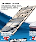 Lattenrost Brillant im Angebot bei Die Möbelfundgrube in Mainz Lattenrost Brillant Angebote bei Die Möbelfundgrube Mainz für 79,99 €
