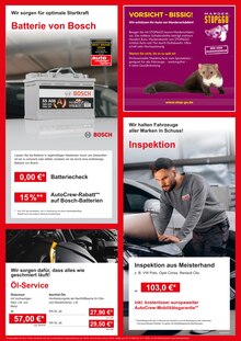 Autobatterie im aktuellen AutoCrew Prospekt (Freiburg (Breisgau)) Autobatterie im AutoCrew Prospekt "Herbstzeit. Bremsenzeit. Wir checken das!" mit 6 Seiten (Freiburg (Breisgau))