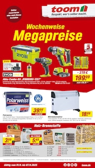 toom Baumarkt Wiesloch Prospekt der aktuellen Woche, gültig von 01.11.2025 bis 07.11.2025 Aktueller toom Baumarkt Wiesloch Prospekt "Respekt, wer's selber macht." mit 18 Seiten