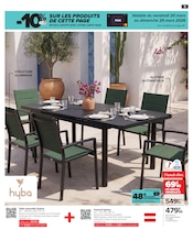 Promos Décoration Table dans le catalogue "JARDIN LÀ OÙ LA VIE SE CULTIVE" de Carrefour à la page 5