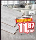 Klick-Laminat Eiche polar bei wohnen & sparen Stelter im Versmold Prospekt für 11,87 €