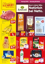 Aktueller Netto Marken-Discount Prospekt mit Lebensmittel, "Aktuelle Angebote", Seite 1