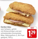 EDEKA - Cordon bleu Angebot im Prospekt Cordon bleu bei EDEKA im Prospekt "" für 1,29 €