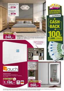 Bett im Möbel Inhofer Prospekt "ALLES IM GRÜNEN BEREICH" mit 12 Seiten (Reutlingen)