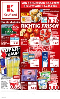 Red Bull im Kaufland Prospekt "Aktuelle Angebote" mit 62 Seiten (Tübingen)