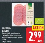 Salami im Angebot bei WEZ in Bad Oeynhausen Salami Angebote von EDEKA Bio bei WEZ Bad Oeynhausen für 2,99 €