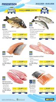 Fisch im METRO Prospekt "Wochenangebote SCO" mit 25 Seiten (Duisburg)
