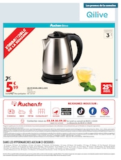 Promos Electroménager dans le catalogue "LES HALLES d'automne" de Auchan Hypermarché Electroménager en promo dans le catalogue Auchan Hypermarché à la page 43